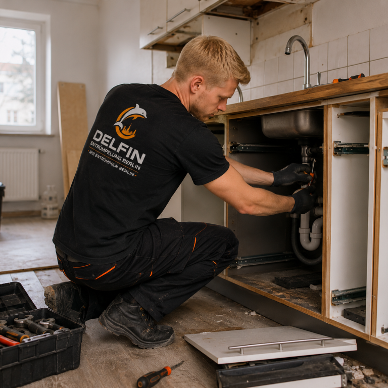 Reparatur in der Küche